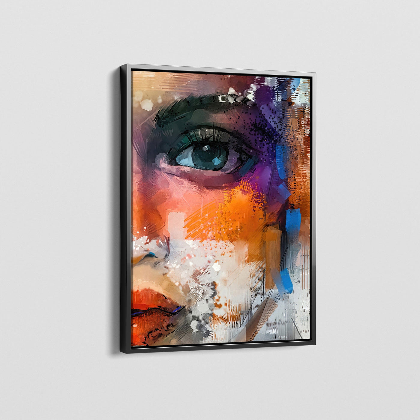 ABSTRACT EYE CANVAS