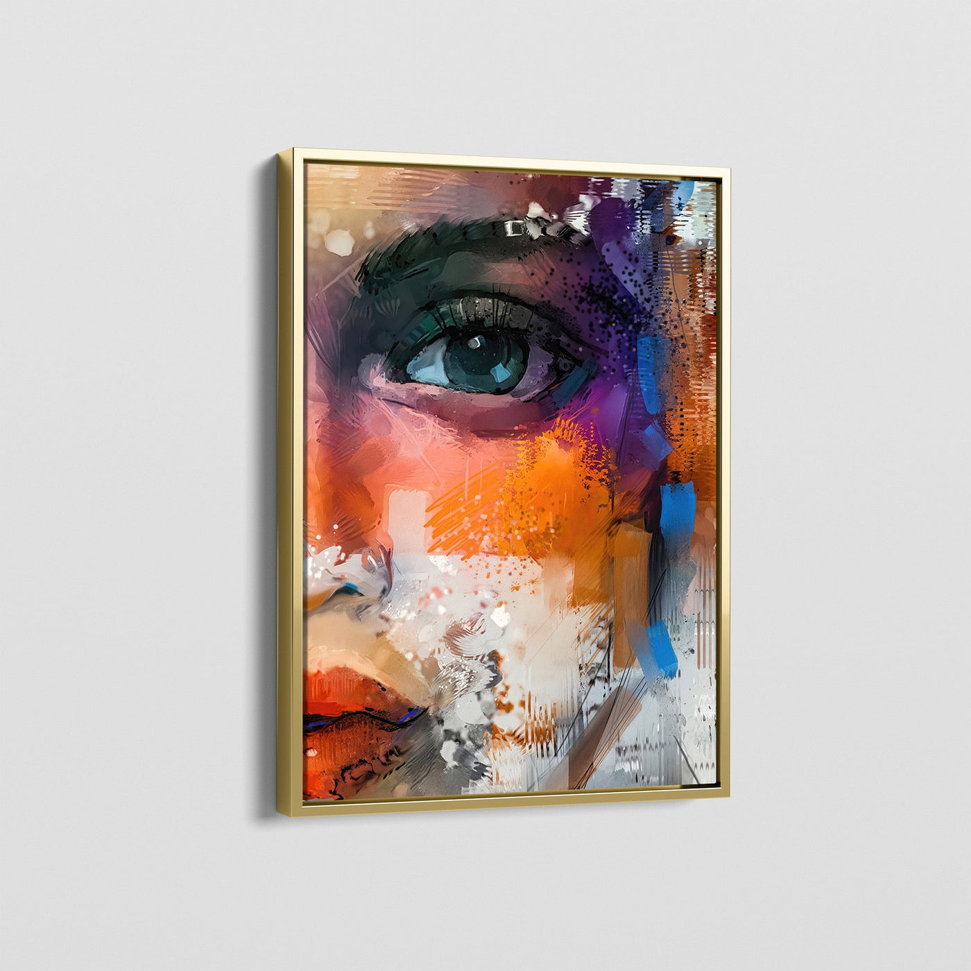 ABSTRACT EYE CANVAS