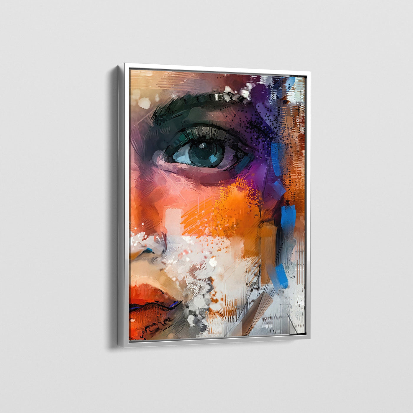 ABSTRACT EYE CANVAS