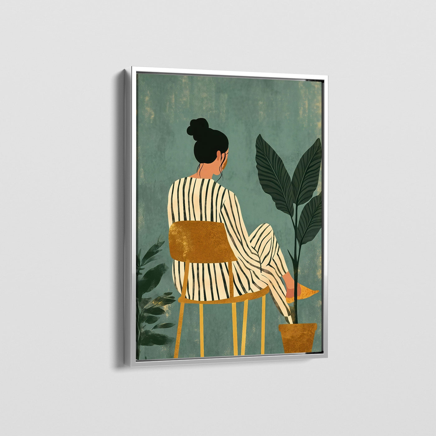 ALONE TIME CANVAS