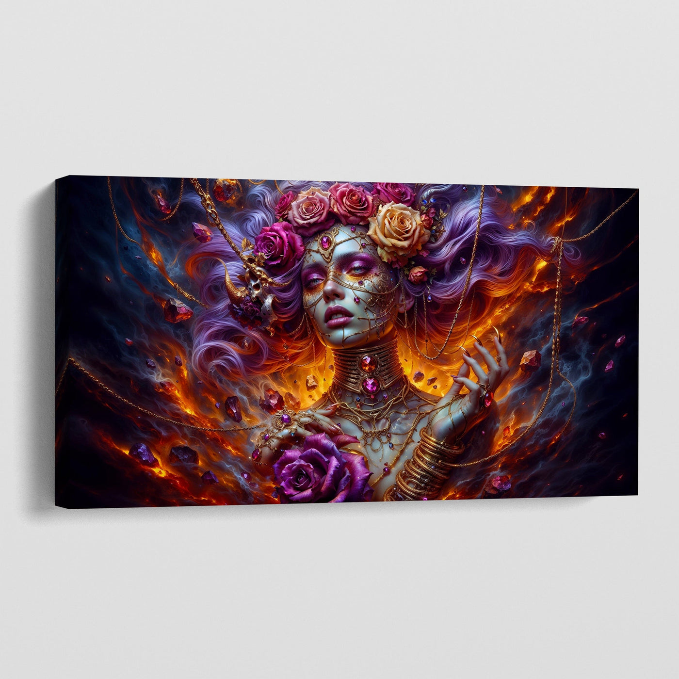 AMARANTHINE ELYSIA NOIR CANVAS