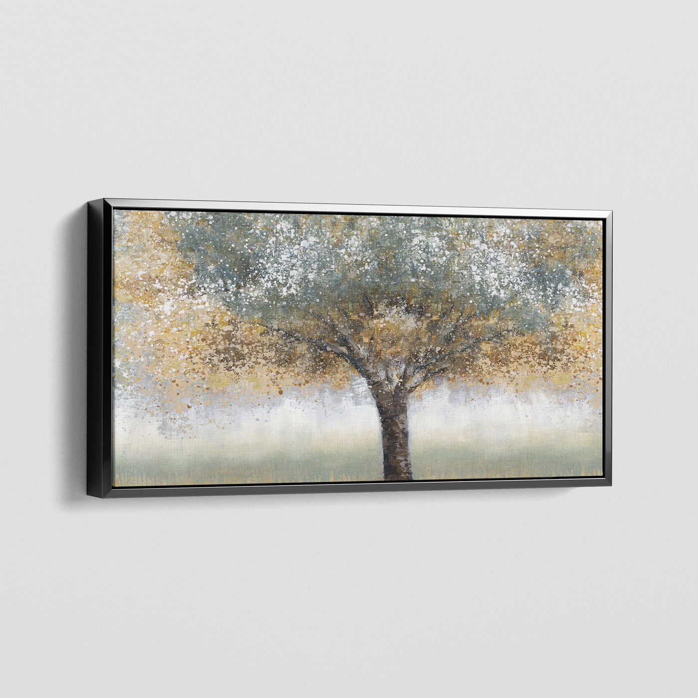 ABSTRACT AUTUMN CANVAS