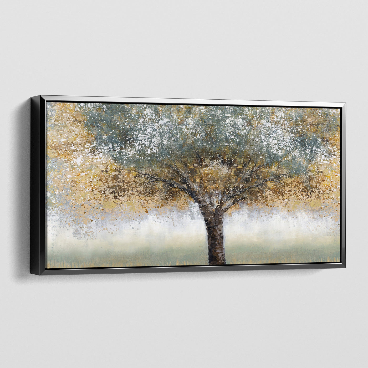 ABSTRACT AUTUMN CANVAS