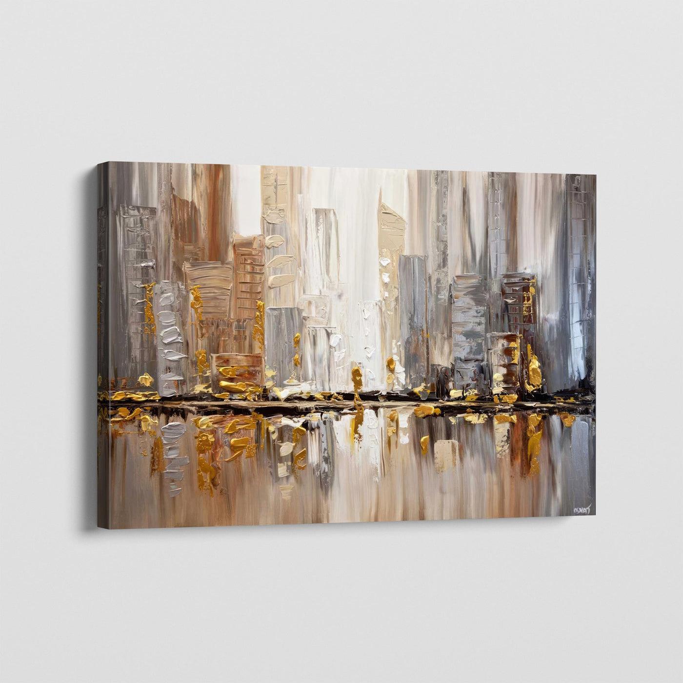 ABSTRACT DOWNTOWN CANVAS