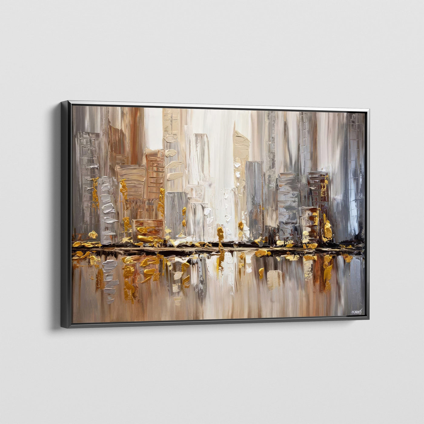 ABSTRACT DOWNTOWN CANVAS