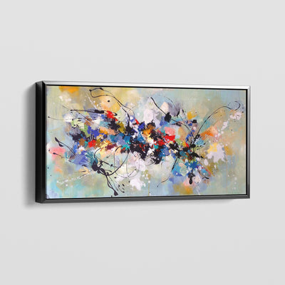 ABSTRACT EXPLOSION CANVAS