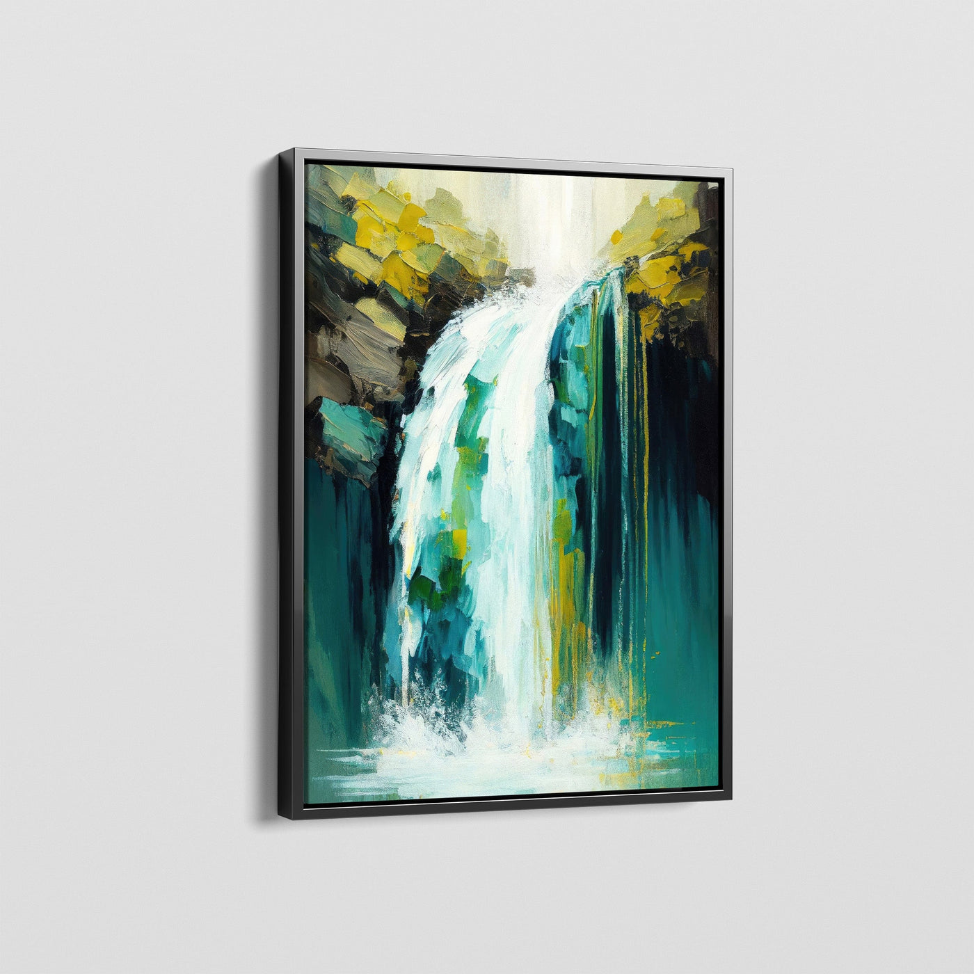 ABSTRACT FALLS CANVAS