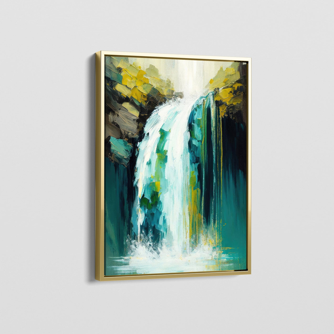 ABSTRACT FALLS CANVAS