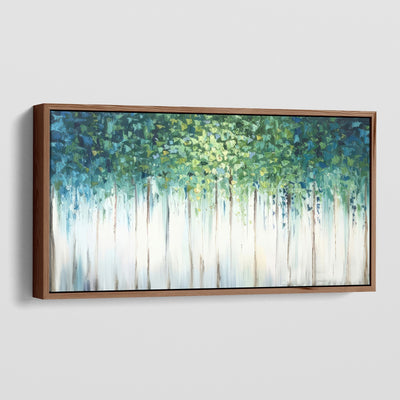 ABSTRACT FOREST CANVAS