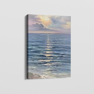 ABSTRACT TIDES CANVAS