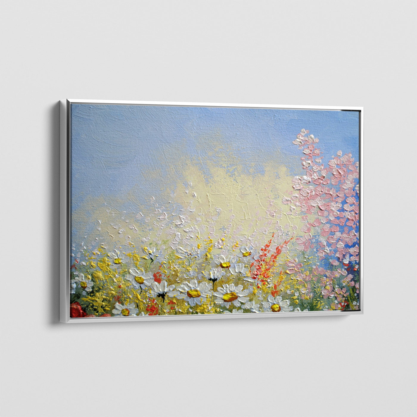 ABSTRACT PETALS CANVAS