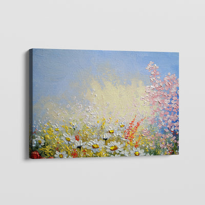 ABSTRACT PETALS CANVAS