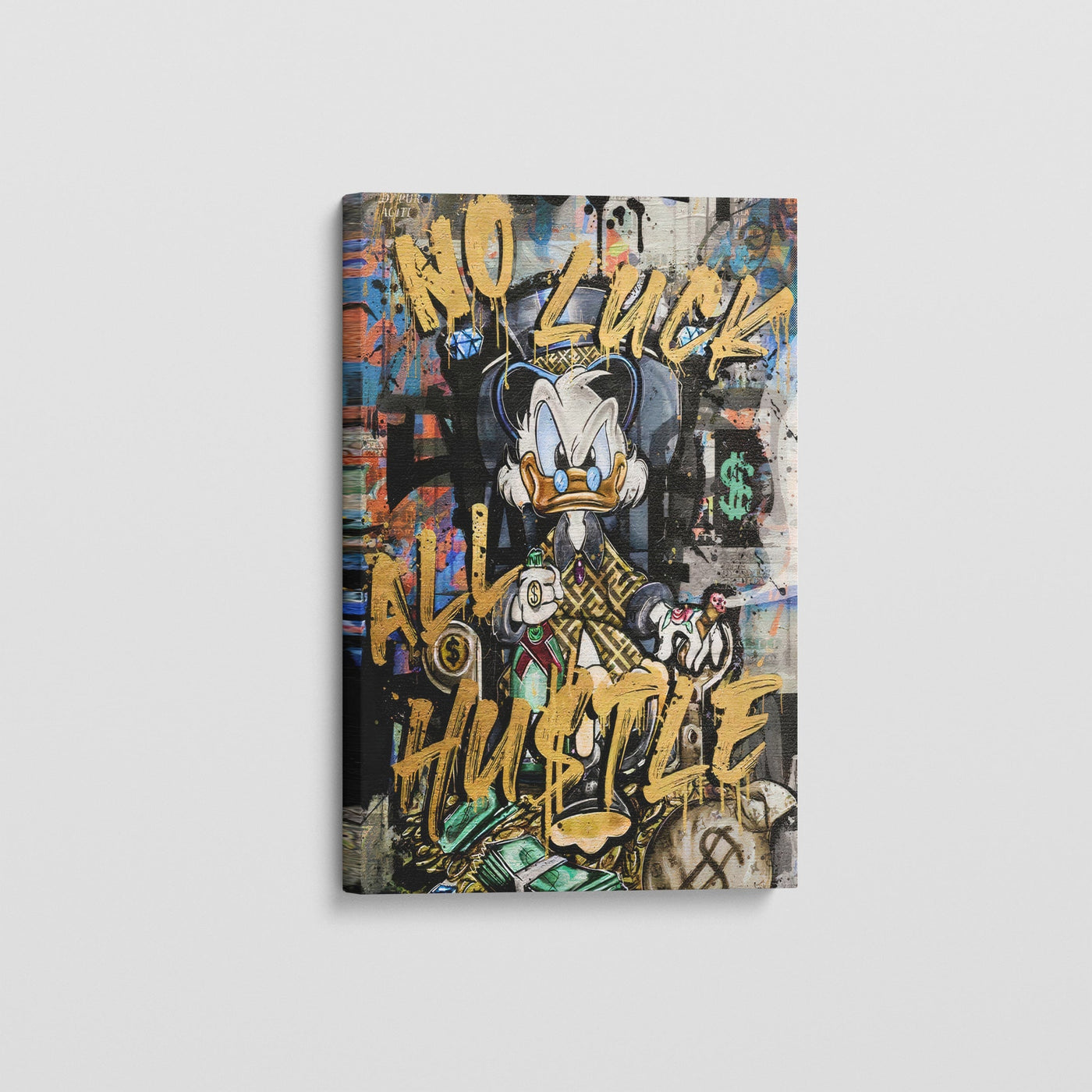 ALL HUSTLE CANVAS