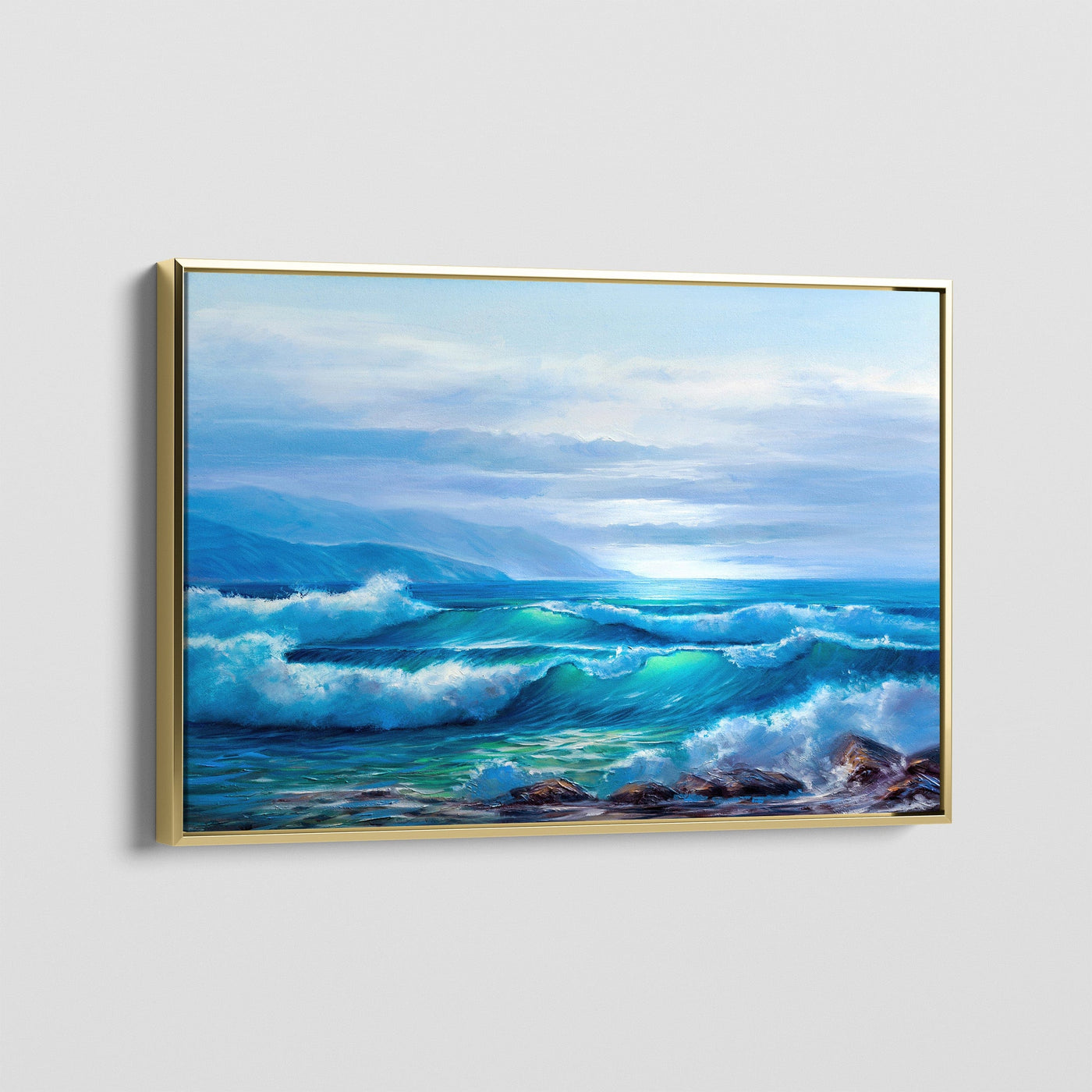 BEAUTIFUL WAVES CANVAS