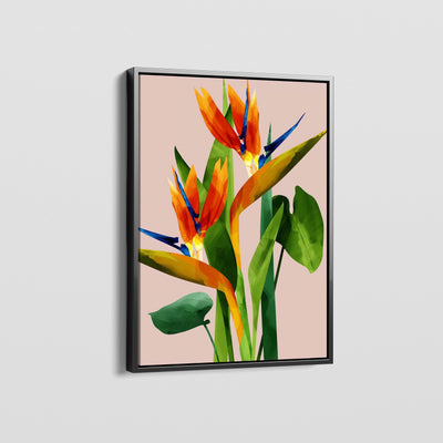 BIRDS OF PARADISE CANVAS