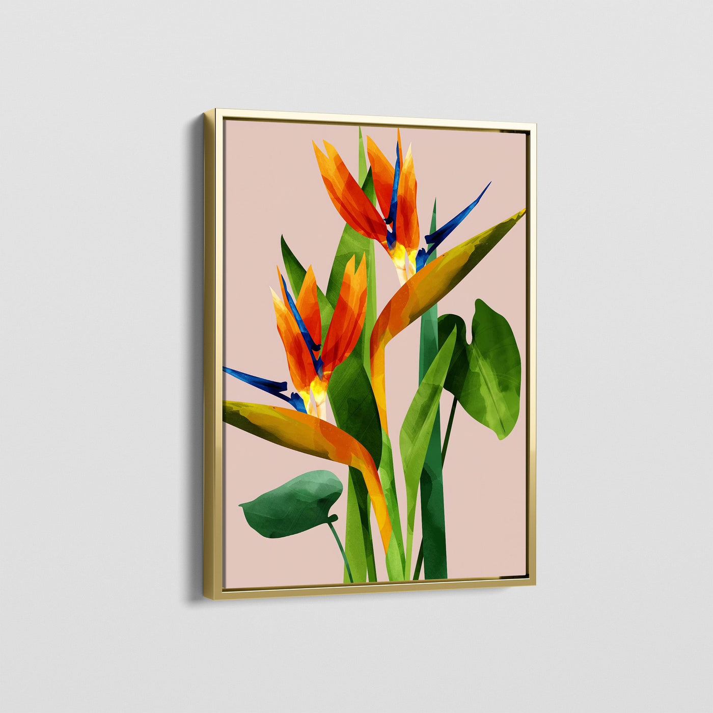 BIRDS OF PARADISE CANVAS