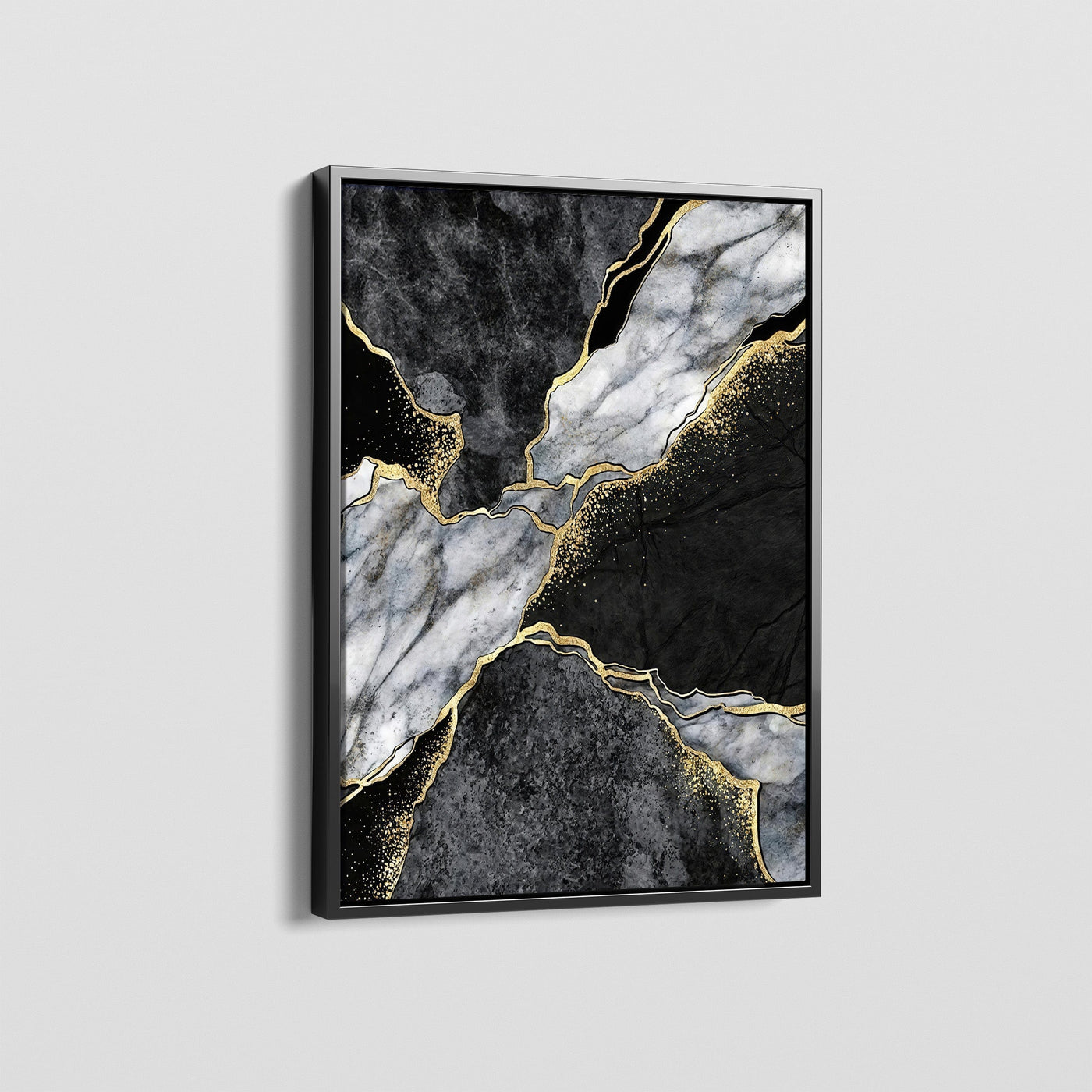 BLACK AND GOLD CANVAS