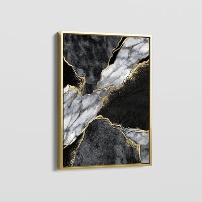 BLACK AND GOLD CANVAS
