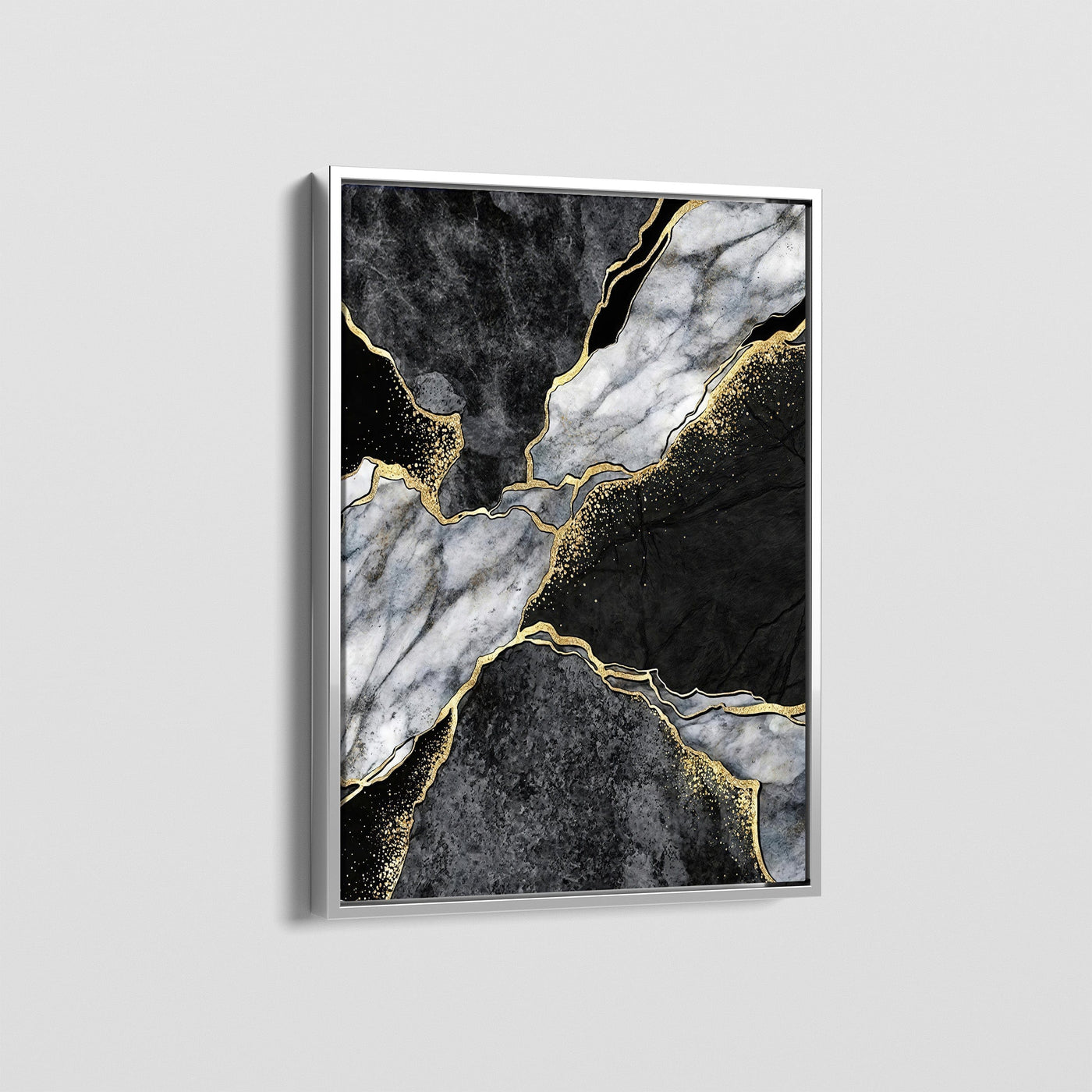 BLACK AND GOLD CANVAS