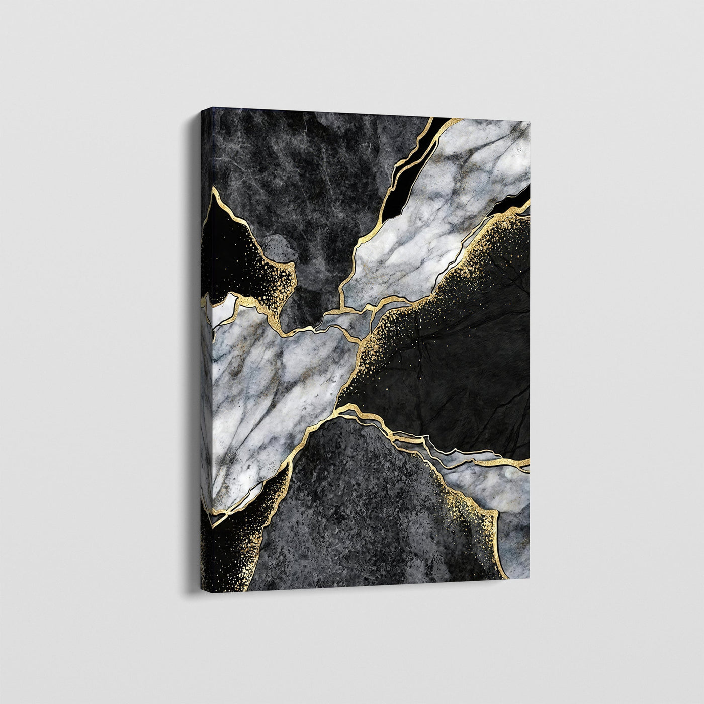 BLACK AND GOLD CANVAS