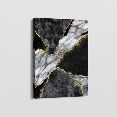 BLACK AND GOLD CANVAS