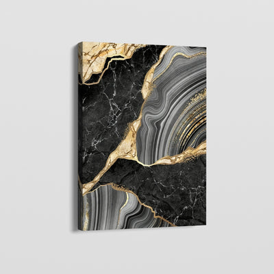 BLACK AND GOLD CANVAS