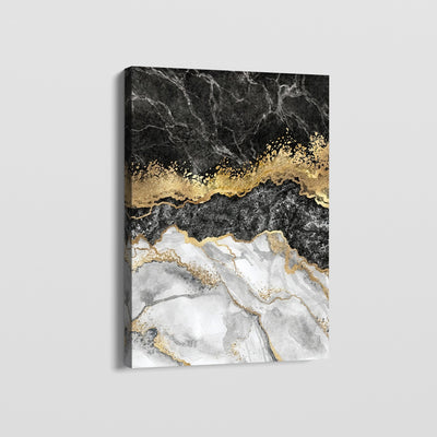 BLACK AND GOLD CANVAS