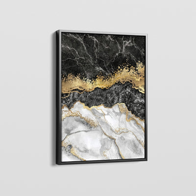 BLACK AND GOLD CANVAS