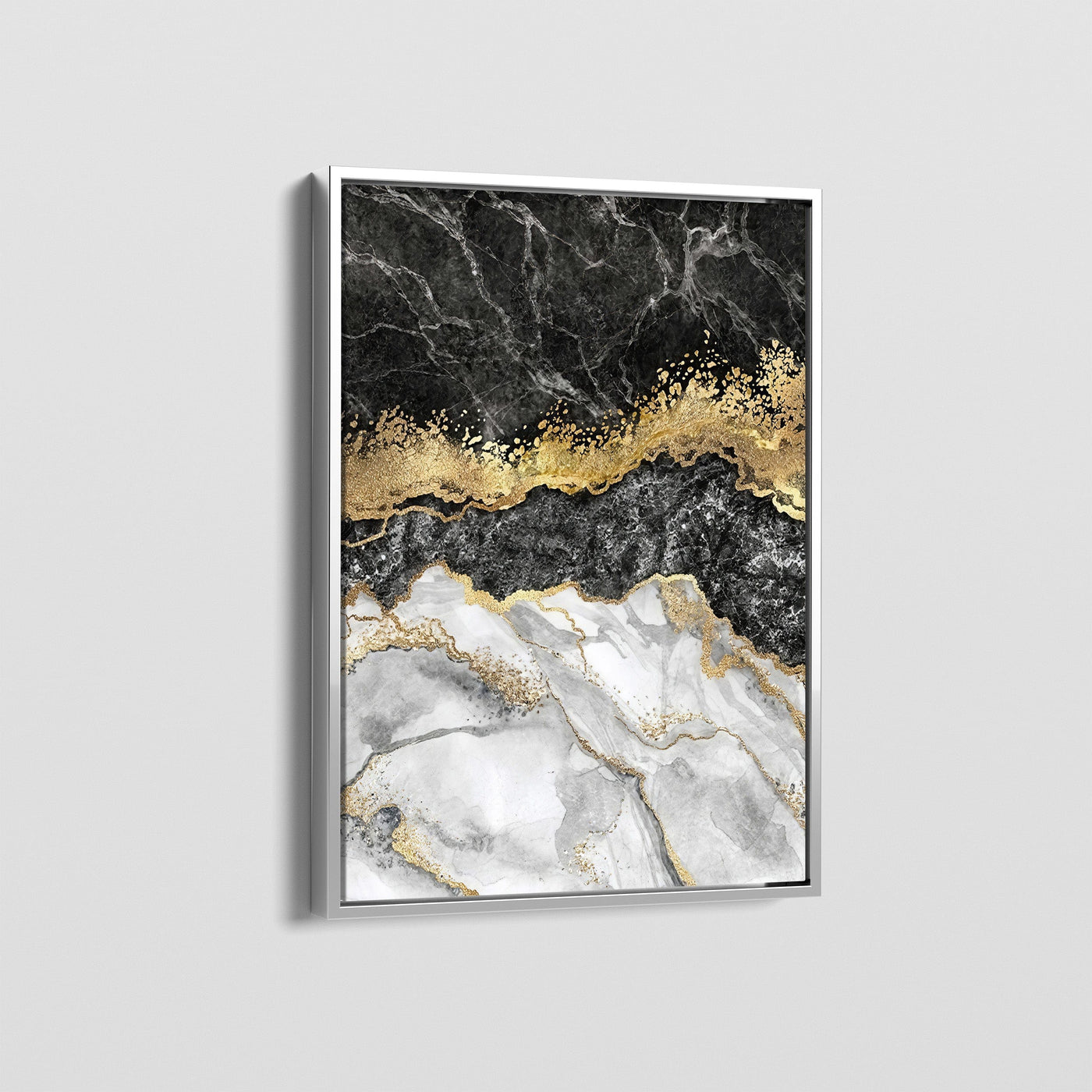 BLACK AND GOLD CANVAS