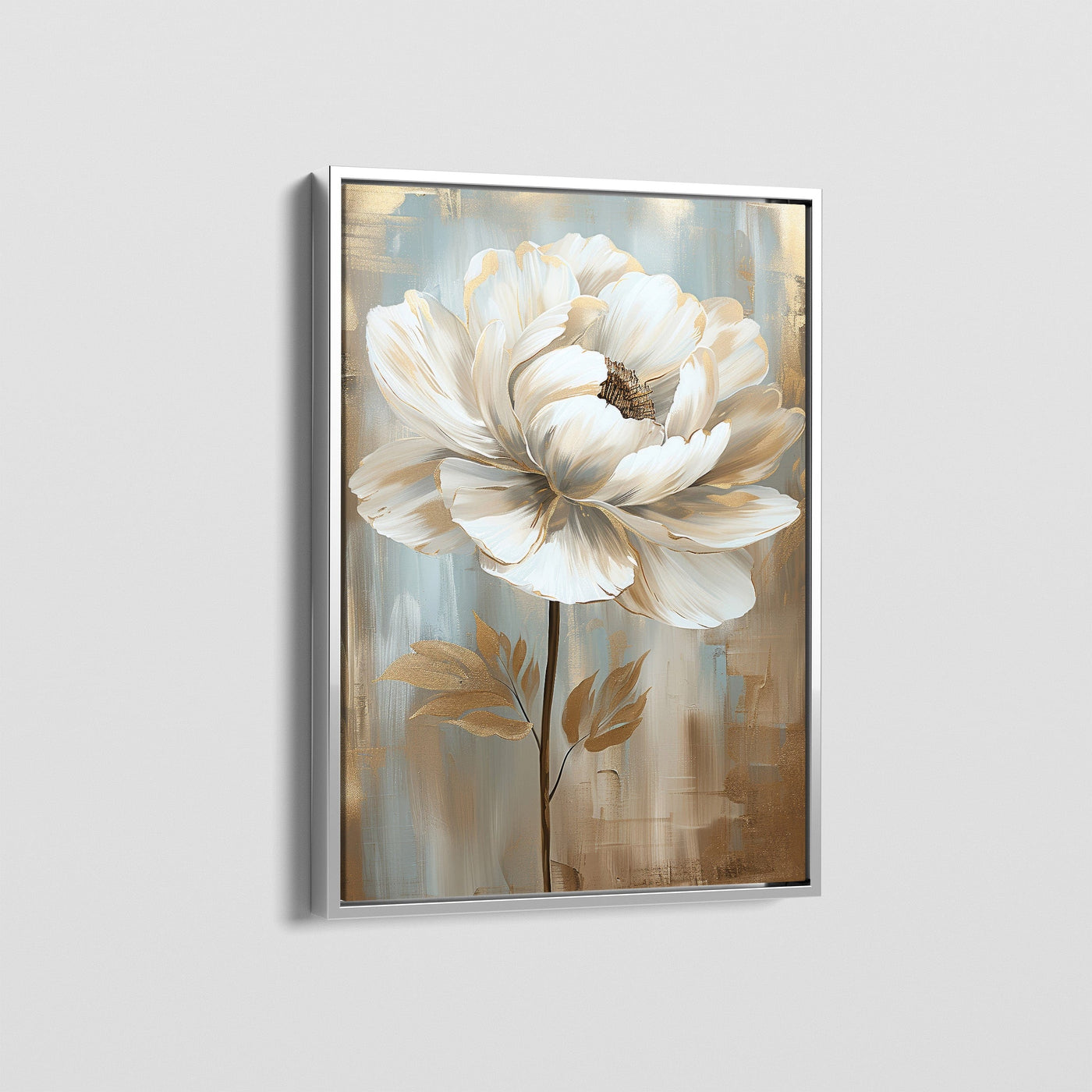 BLOOM WHITE CANVAS