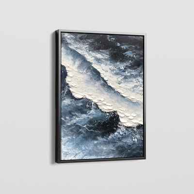 BLUE WAVES CANVAS