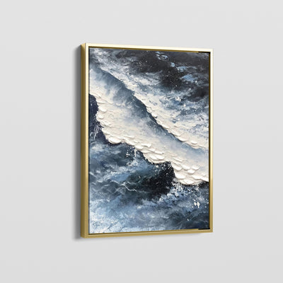 BLUE WAVES CANVAS