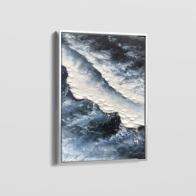 BLUE WAVES CANVAS