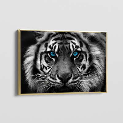 BLUE EYES TIGER CANVAS