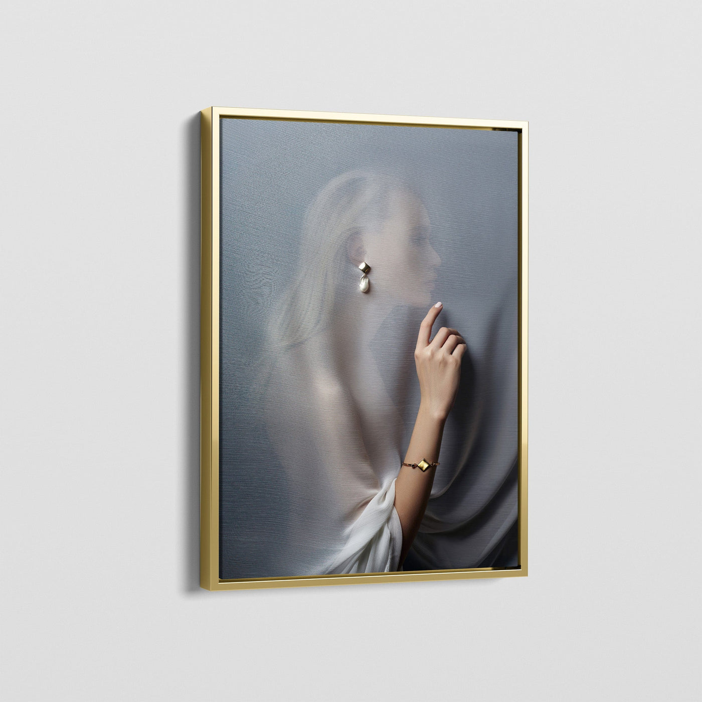 BEAUTY BEHIND THE CURTAIN CANVAS