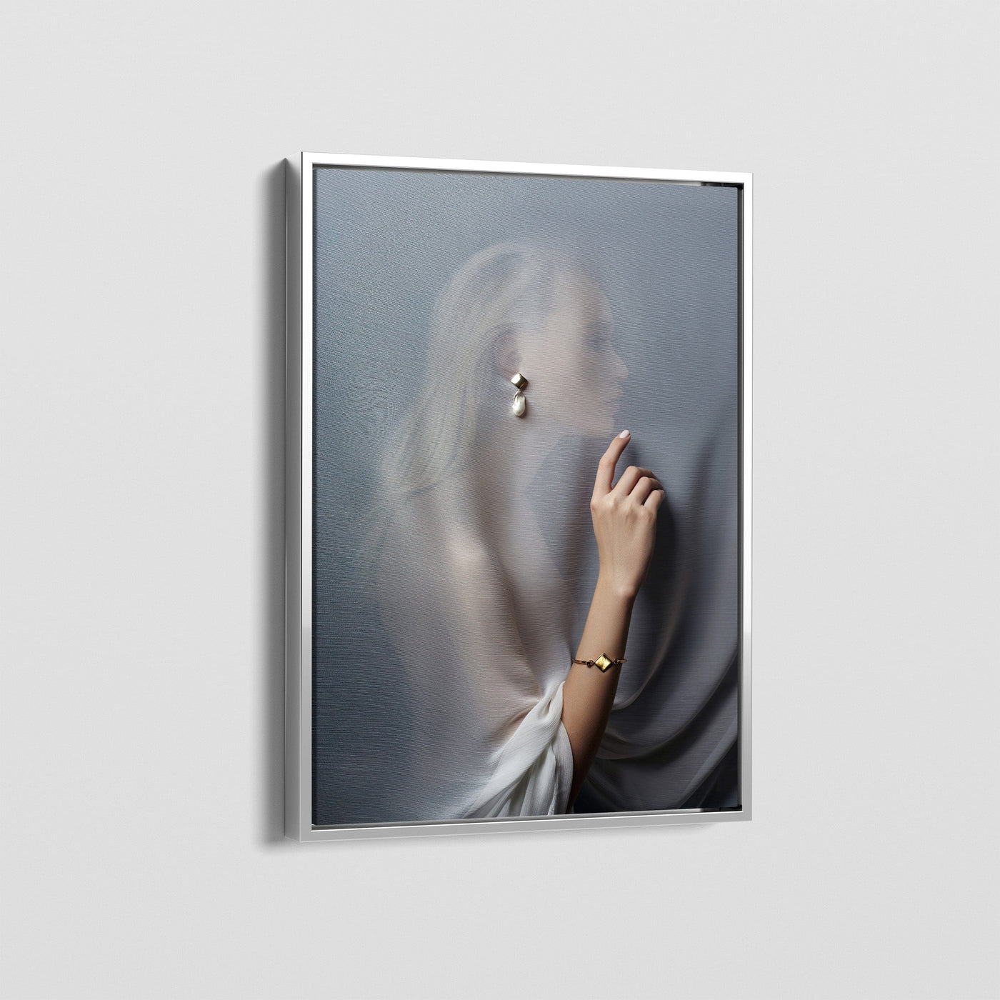 BEAUTY BEHIND THE CURTAIN CANVAS