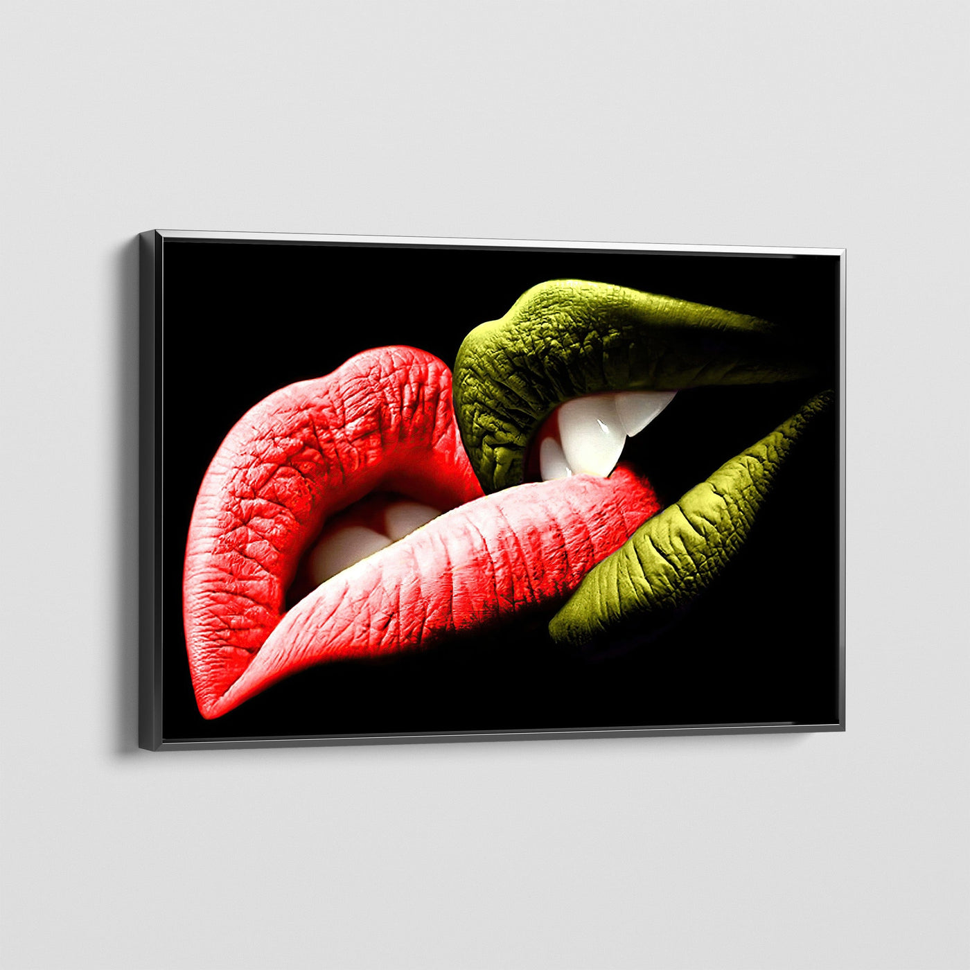 BITE MY LIPS CANVAS