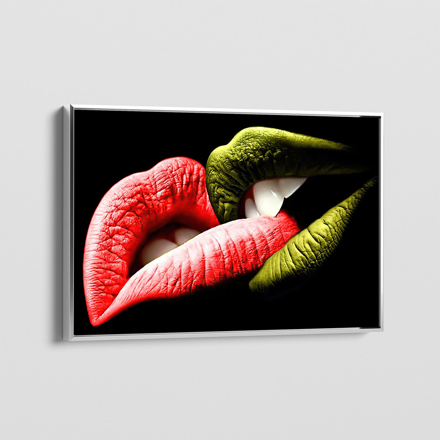 BITE MY LIPS CANVAS