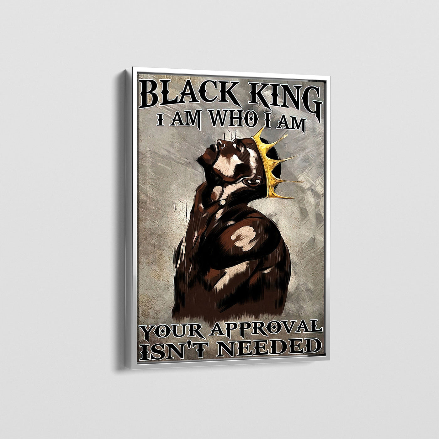 BLACK KING CANVAS