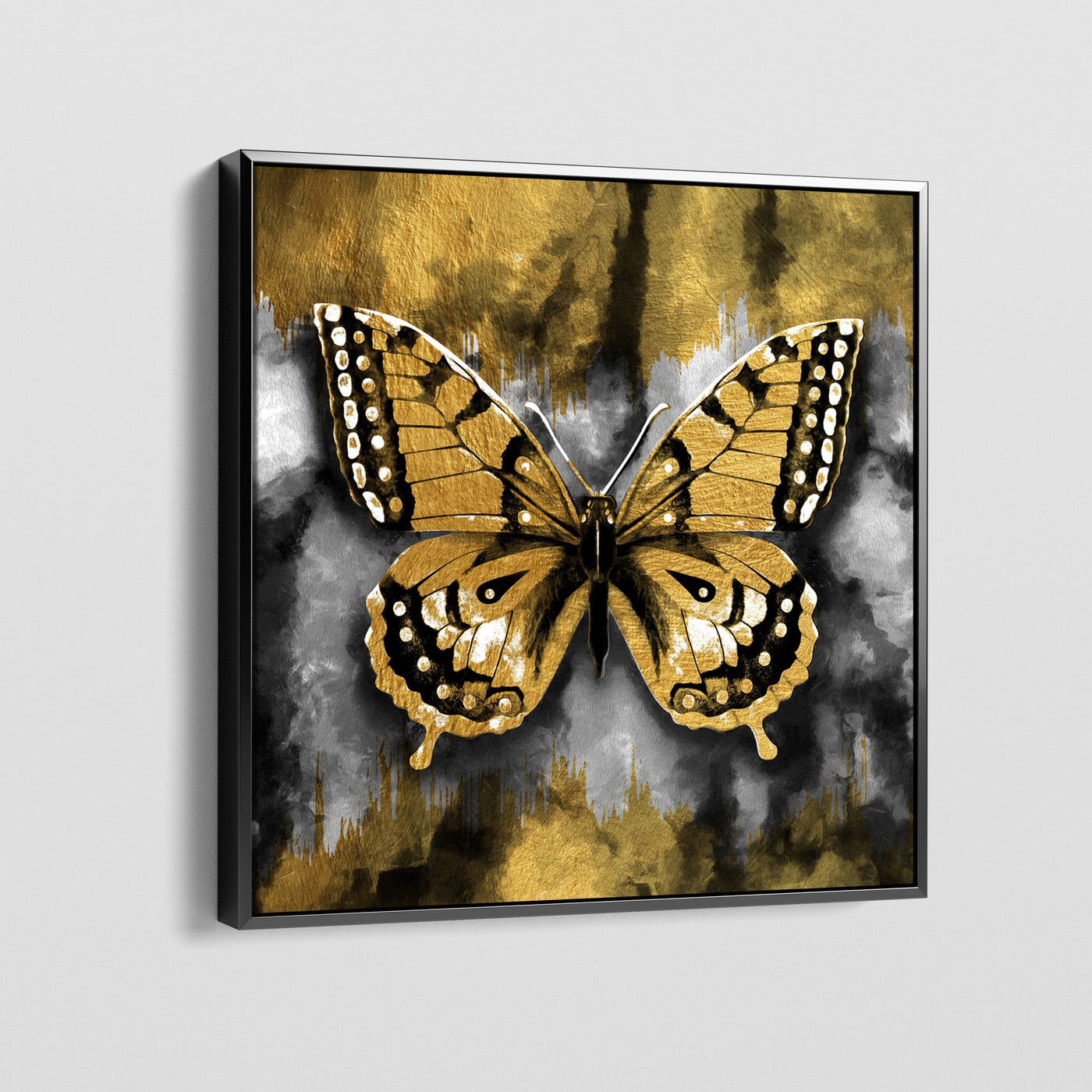 BUTTERFLY NOIR CANVAS