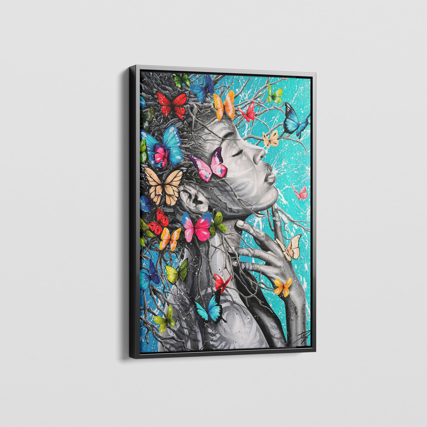 BUTTERFLY GIRL CANVAS