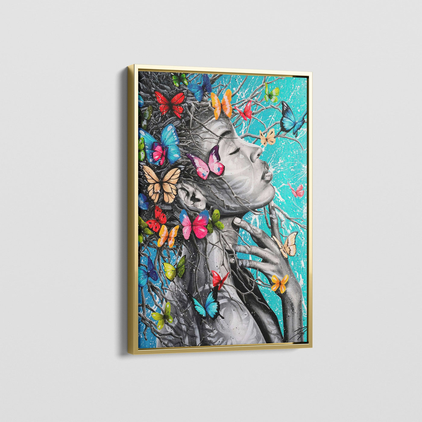 BUTTERFLY GIRL CANVAS