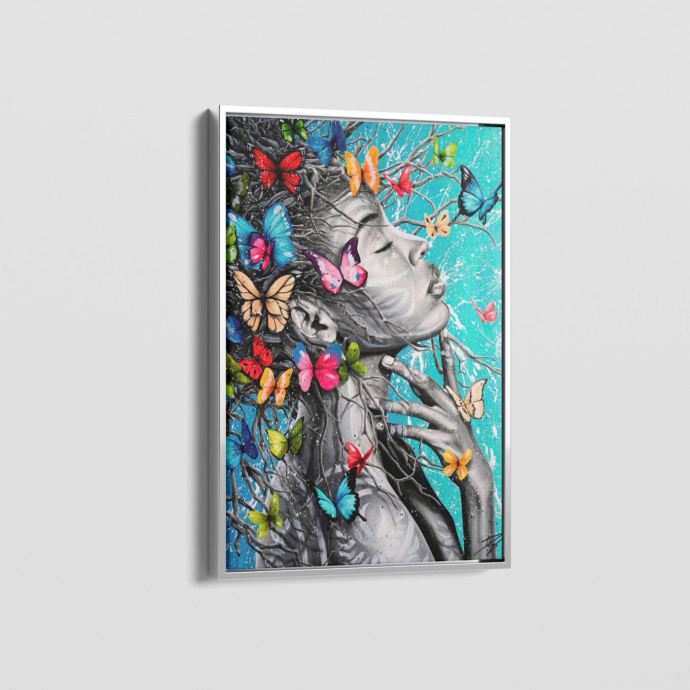 BUTTERFLY GIRL CANVAS