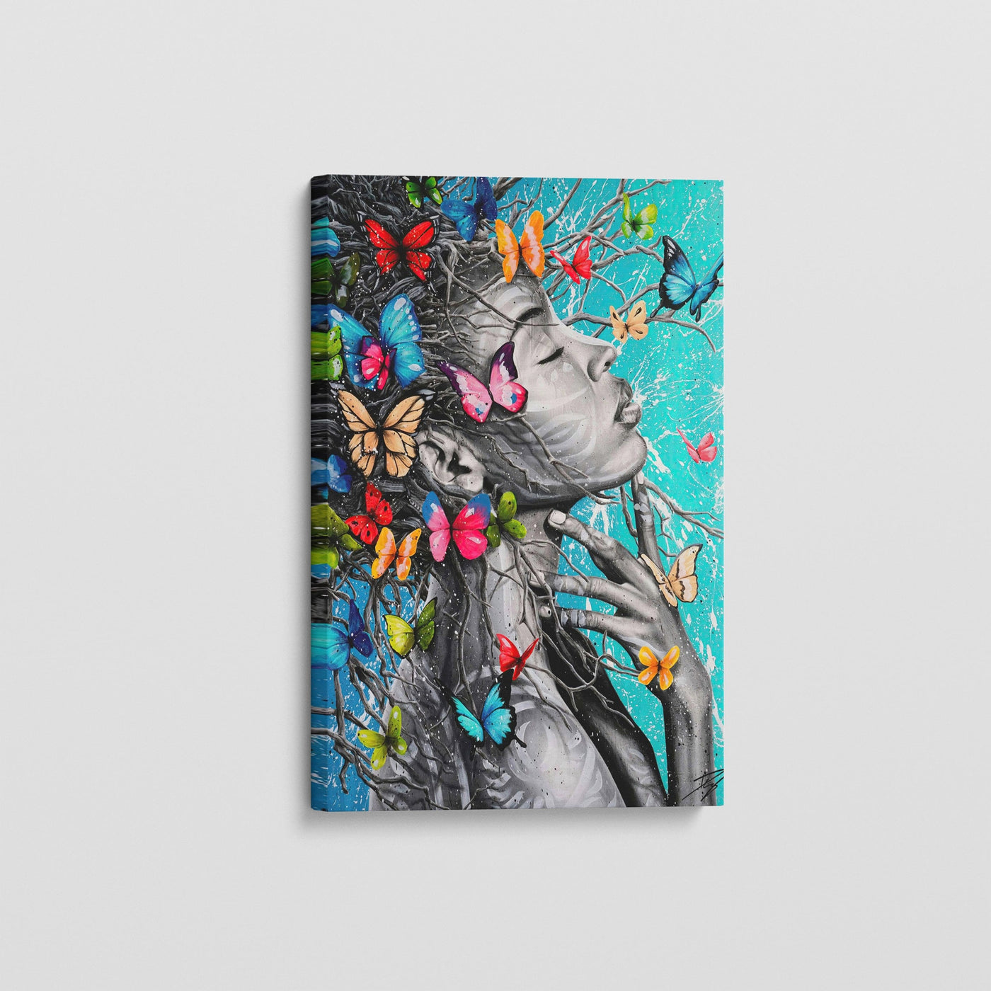 BUTTERFLY GIRL CANVAS