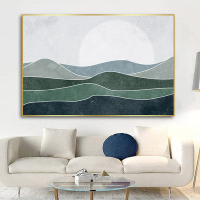 CALM GREEN CANVAS