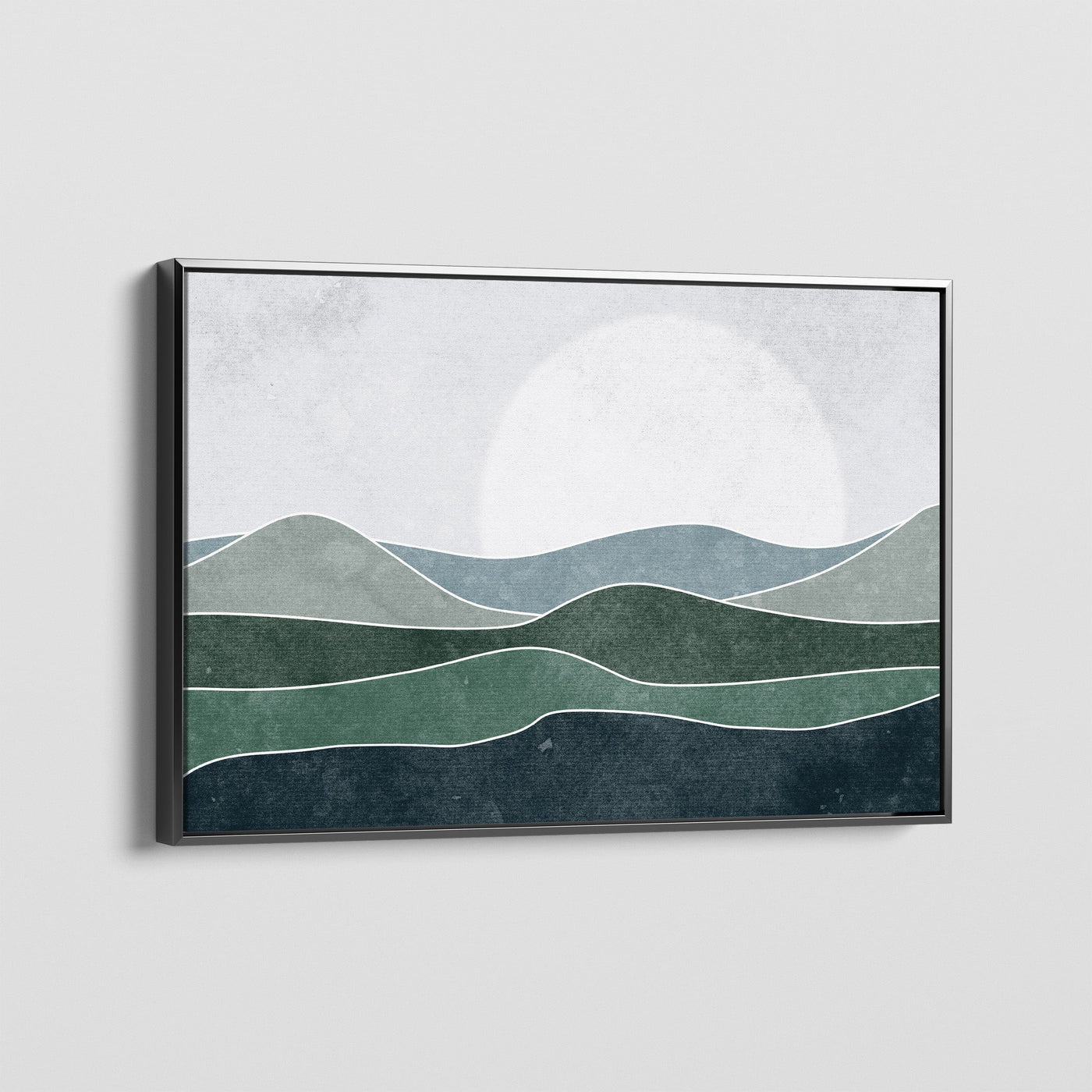 CALM GREEN CANVAS
