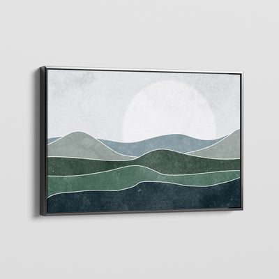 CALM GREEN CANVAS