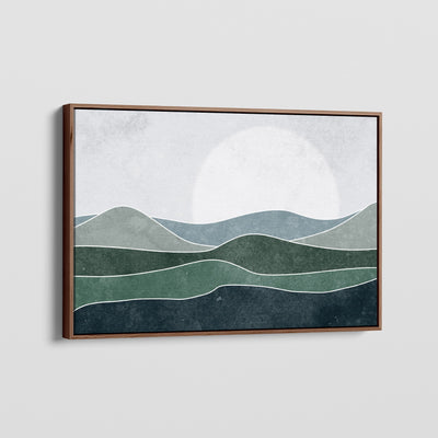 CALM GREEN CANVAS
