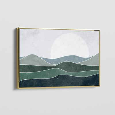 CALM GREEN CANVAS