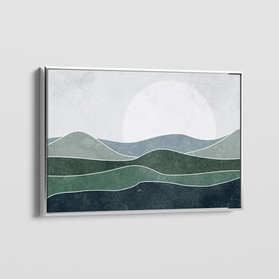 CALM GREEN CANVAS